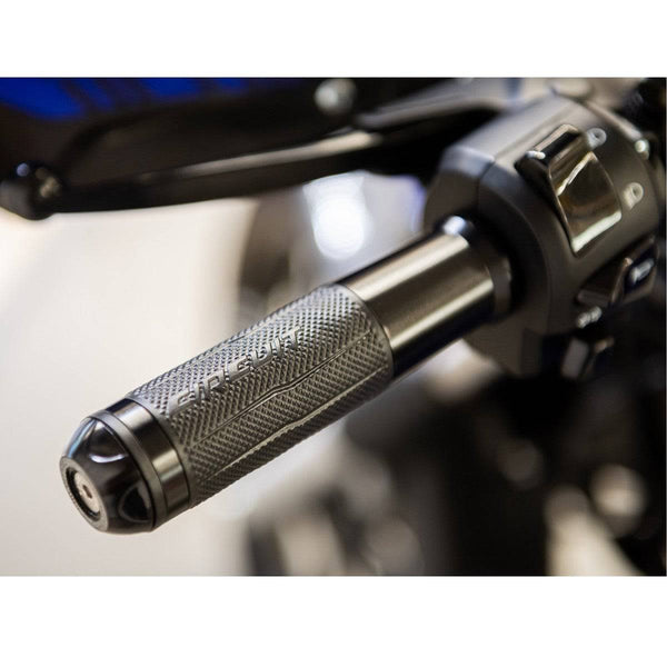 Silverstone Universal Motorcycle Handlebar Grips - Black - OutdoorTravelGear.com
