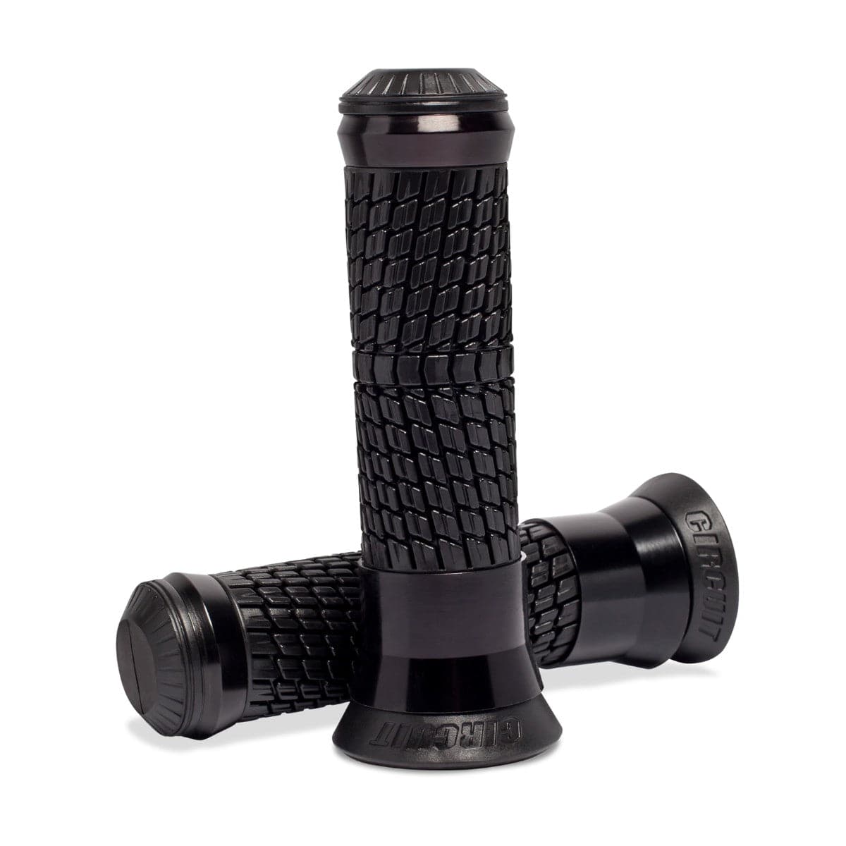 Storm Universal Motorcycle Handlebar Grips - Black - OutdoorTravelGear.com