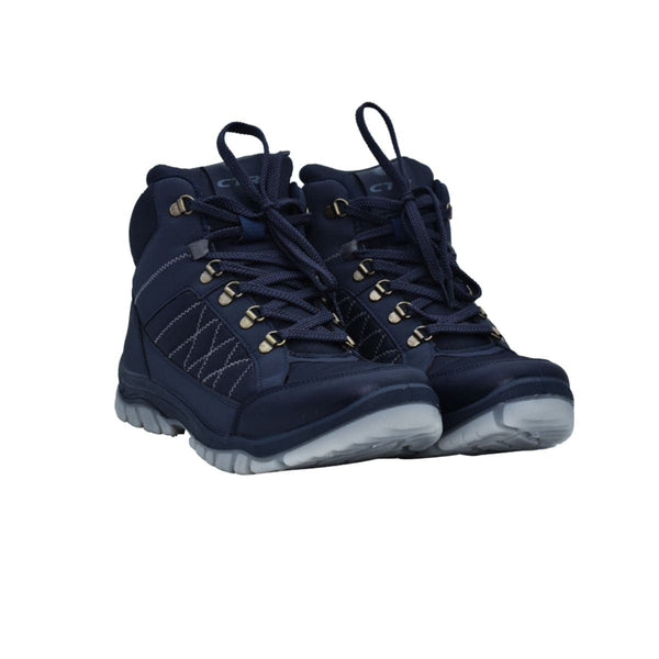 CTR Trek-2 High Ankle Light Weight Trekking and Hiking Shoes - Blue - OutdoorTravelGear.com