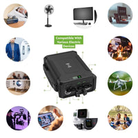Compact Solar Power Station - 307Wh - 150Watt - 96000mAh - OutdoorTravelGear.com