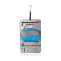 Wash Bag II - Toiletry Bag - Midnight Blue + Turquoise - OutdoorTravelGear.com