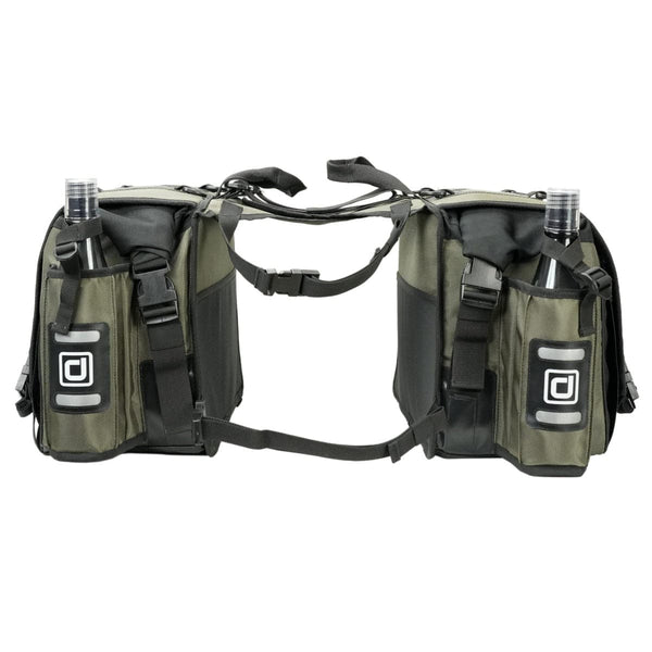 Longranger Pro Saddlebag - Waterproof - Olive Green - OutdoorTravelGear.com