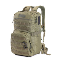 Captain Tactical Backpack with MOLLE Webbing and Carabiner -  25 Litres - Army Green 1