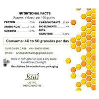 Raw & Sun Dried Natural Bee Pollen | Anti-Oxidant & Protein Rich Superfood - OutdoorTravelGear.com
