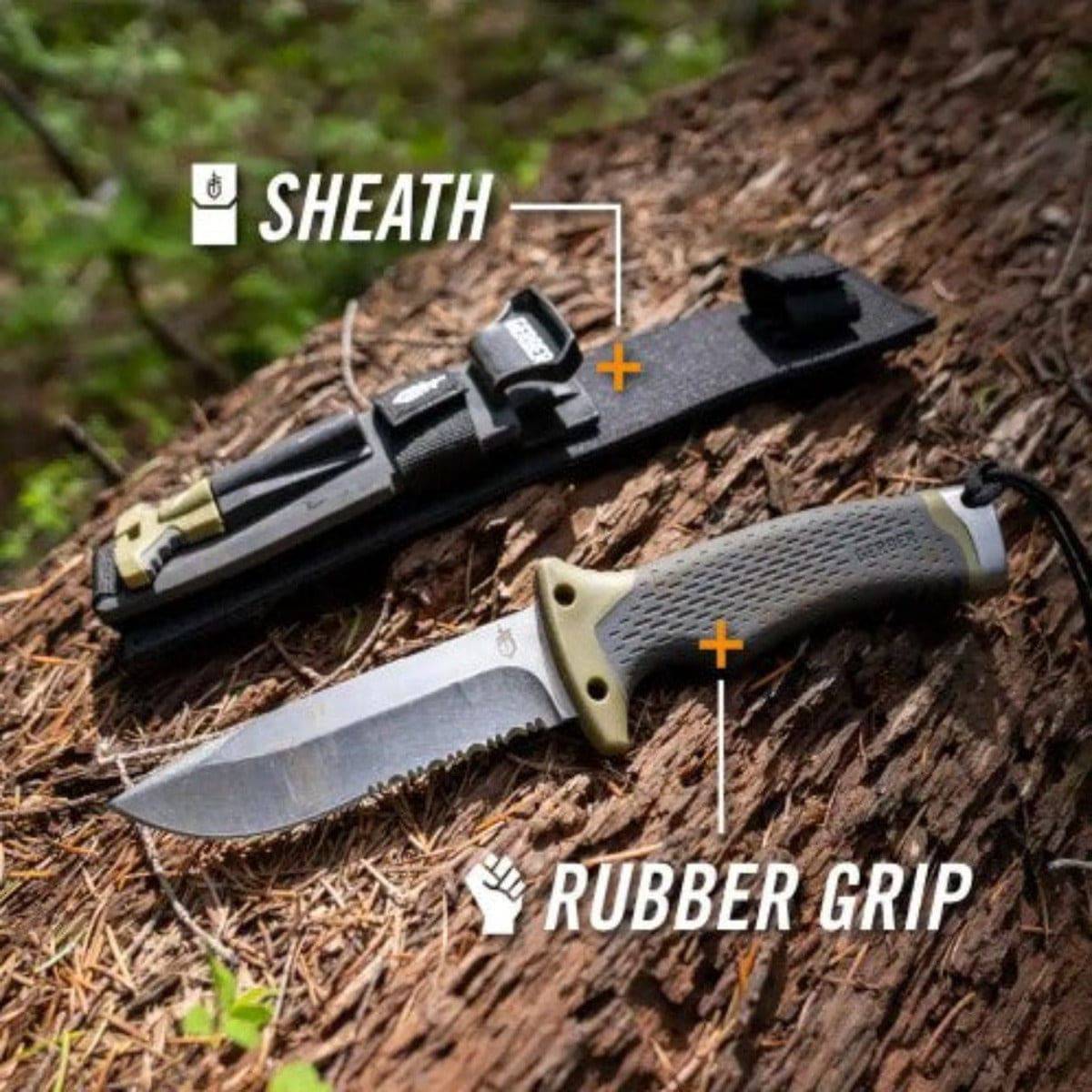Ultimate Survival Fixed Blade Knife - 30-001830 - OutdoorTravelGear.com