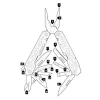 Truss Multitool - Black - 31-003685 - OutdoorTravelGear.com