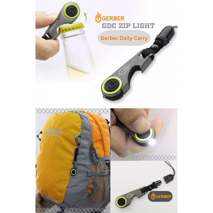 GDC Essential Zip Light+ Gerber Daily Carry | OutdoorTravelGear.com