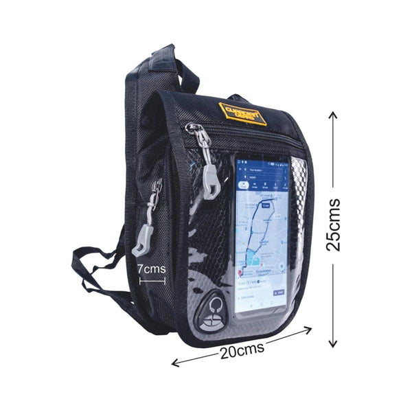 Wolverine Magnetic Tank Pouch with Rain Cover & Sling Strap - OutdoorTravelGear.com