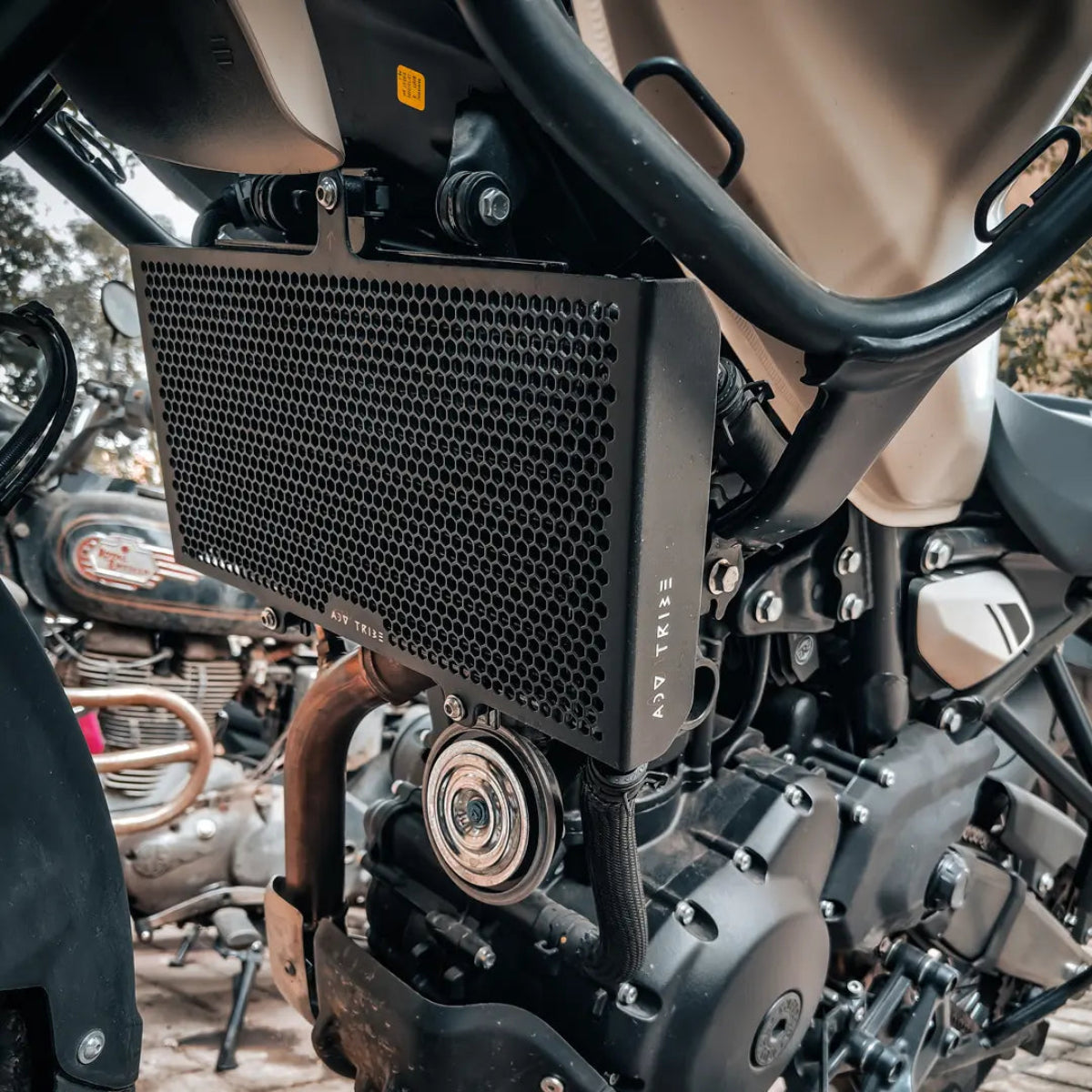 Radiator Guard for Royal Enfield Guerrilla 450 - OutdoorTravelGear.com
