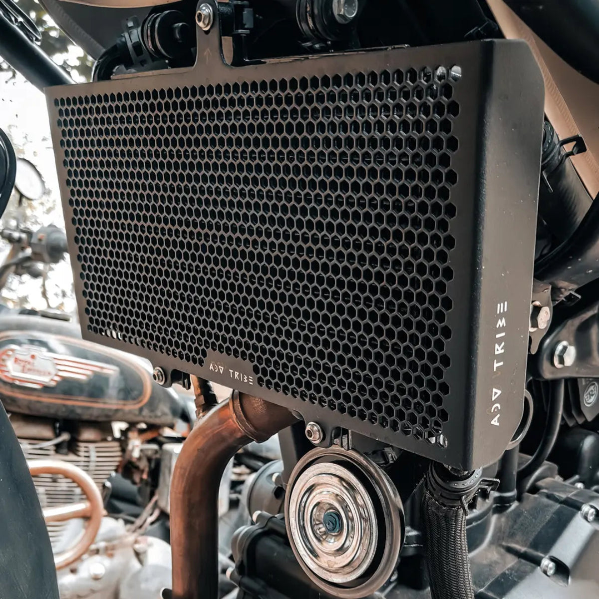 Radiator Guard for Royal Enfield Guerrilla 450 - OutdoorTravelGear.com