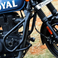 Royal Enfield Hunter 350 Crash Guard with Sliders - OutdoorTravelGear.com