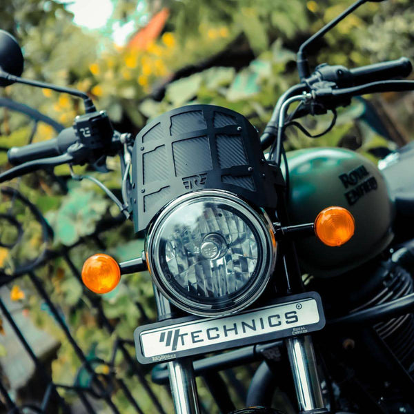 Royal Enfield Meteor 350 Metal Visor - OutdoorTravelGear.com