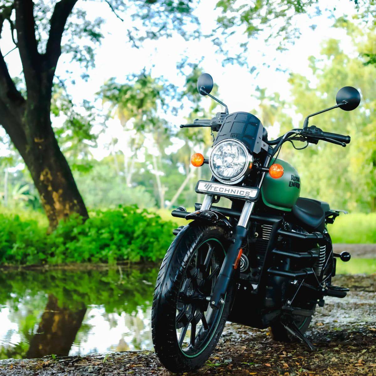 Royal Enfield Meteor 350 Metal Visor - OutdoorTravelGear.com