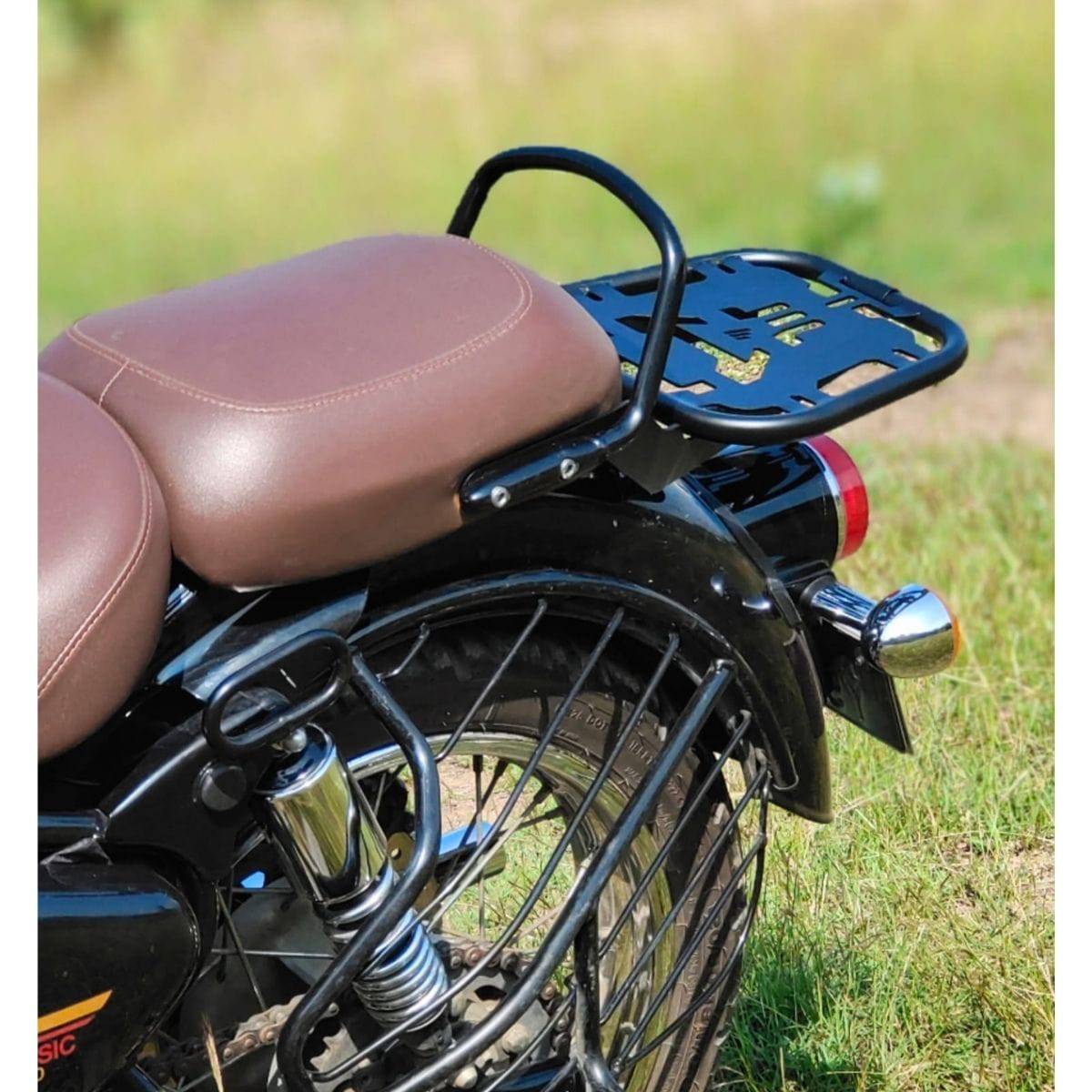Royal Enfield Reborn 350 Luggage Carrier - OutdoorTravelGear.com