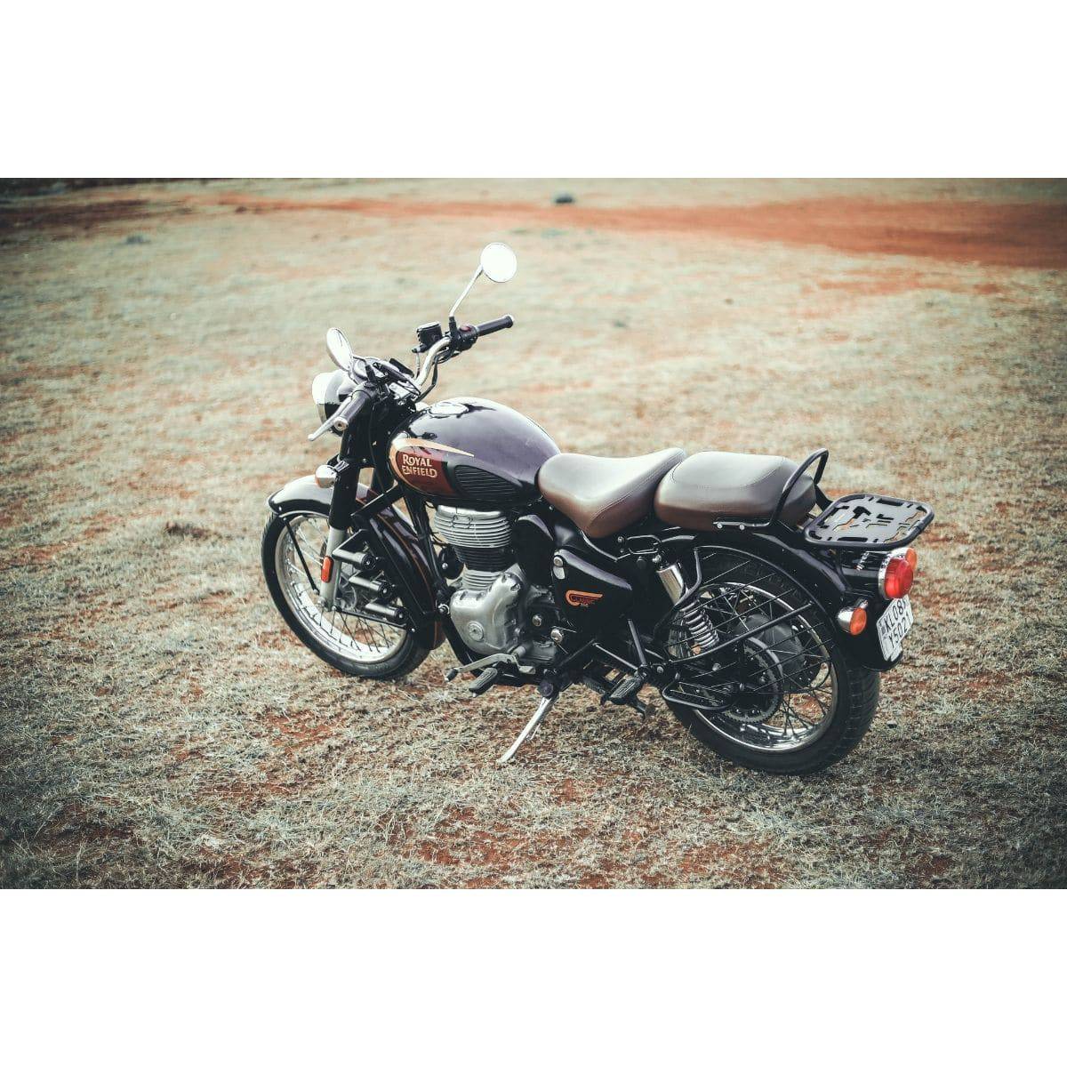 Royal Enfield Reborn 350 Luggage Carrier - OutdoorTravelGear.com