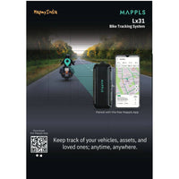 Mappls Lx31 Bike Tracking System with 1 Year Subscription - OutdoorTravelGear.com