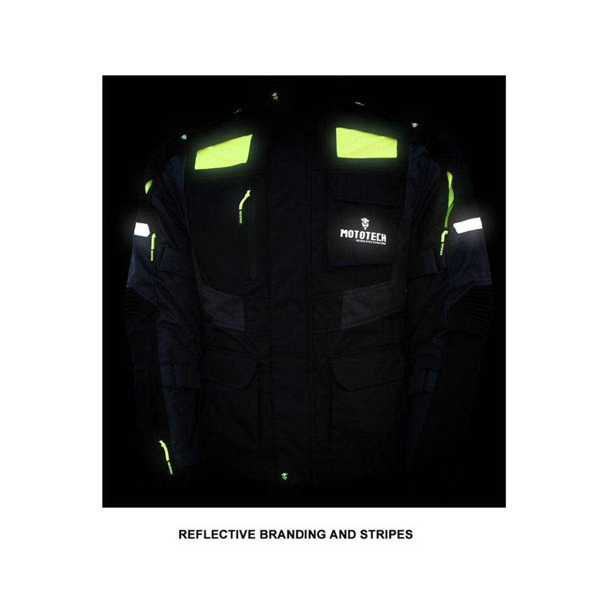 MotoTech Trailblazer TourPro Riding Jacket (without Armours & Rain Overjacket) - OutdoorTravelGear.com