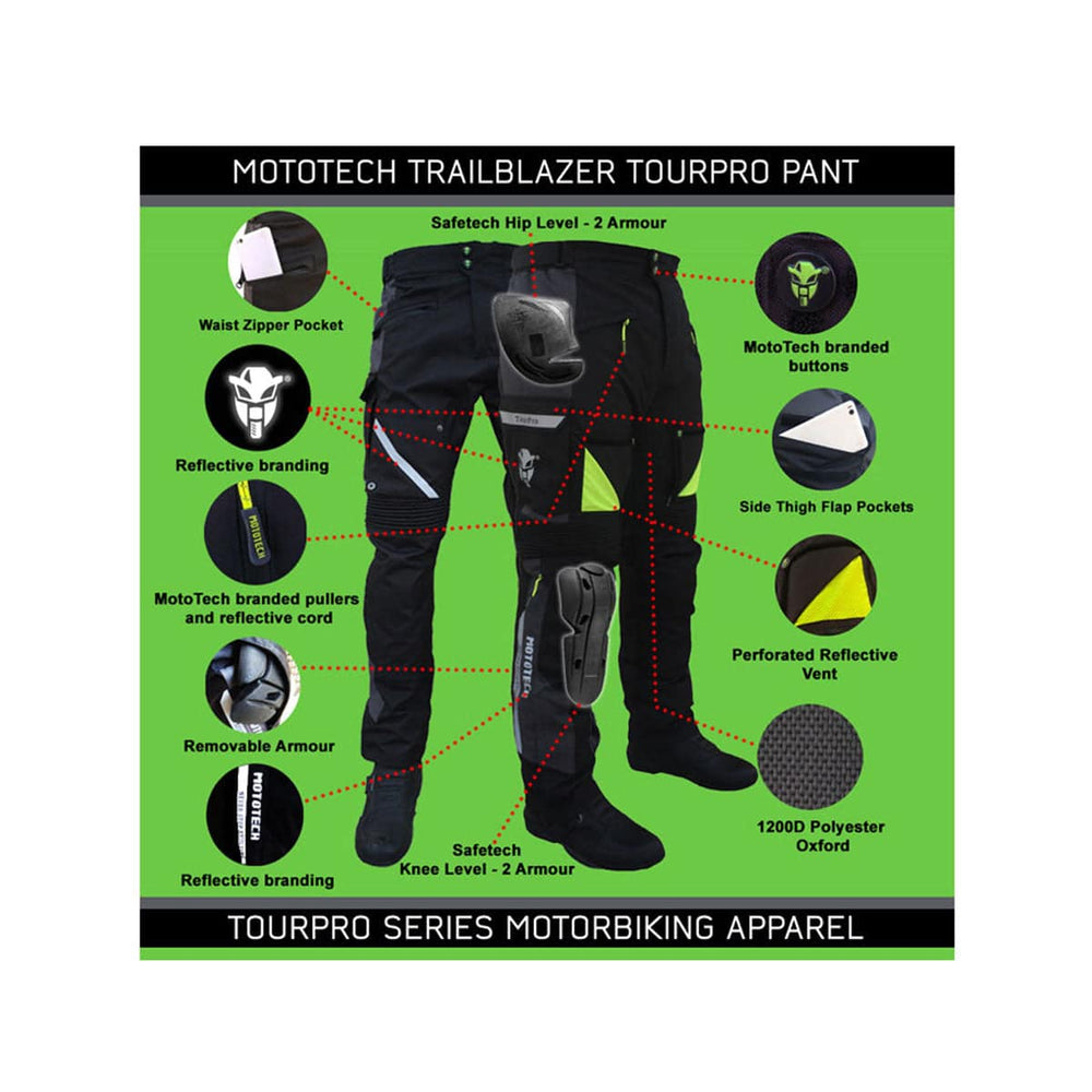 MotoTech Trailblazer TourPro Riding Pant Level