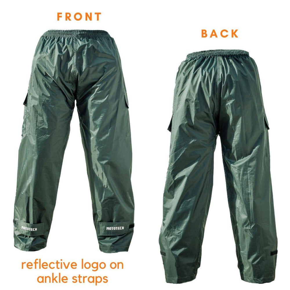 MOTOTECH Hurricane TourPro Rain Overtrousers
