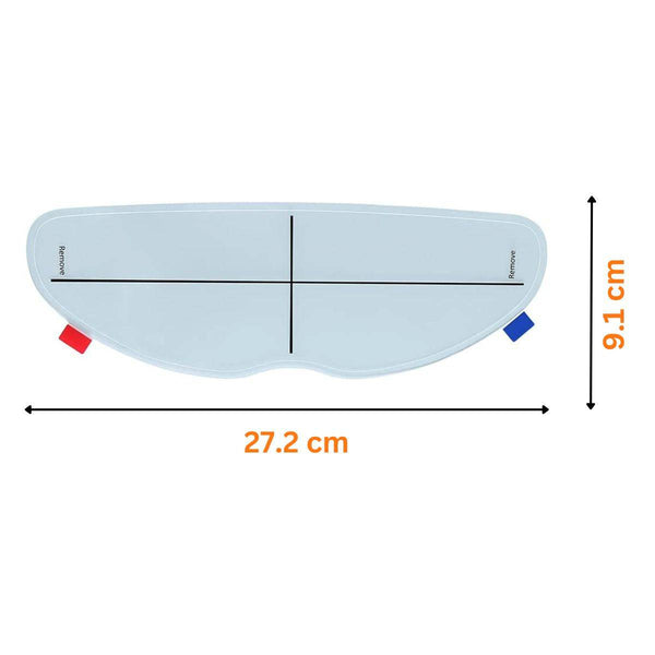 Anti Fog Visor Insert - Universal - Clear - OutdoorTravelGear.com