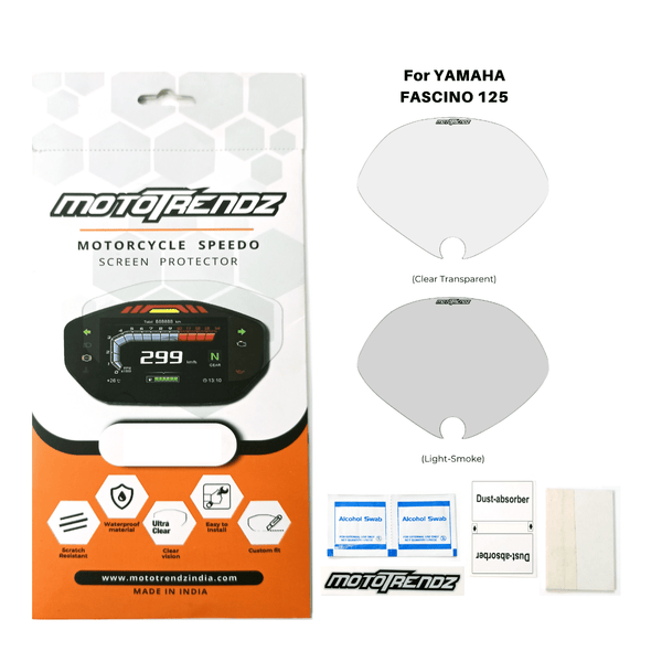 Speedo Screen Protector for Yamaha Fascino 125 - OutdoorTravelGear.com