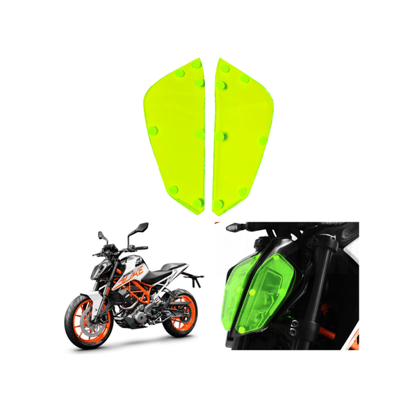 Headlight Screen Protector for KTM Duke 390 (2017-2022) - Generation 2 - OutdoorTravelGear.com
