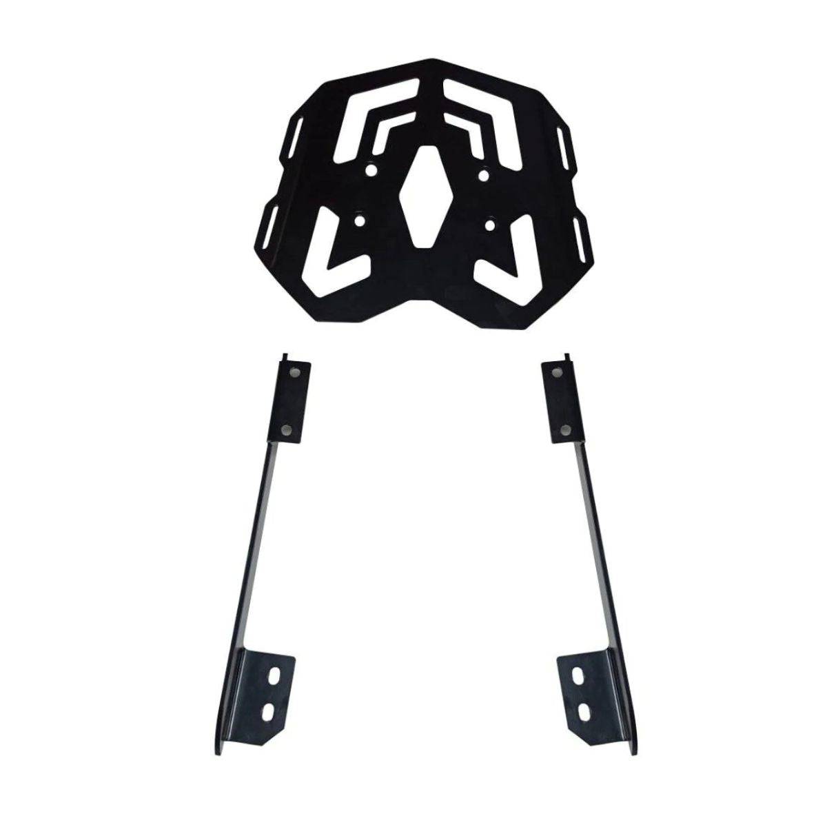 Bajaj Dominar Top Rack - Black - Aluminium | OutdoorTravelGear.com