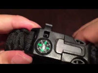 Paracord Multi-functional 5 in 1 Survival Bracelet - Camouflage