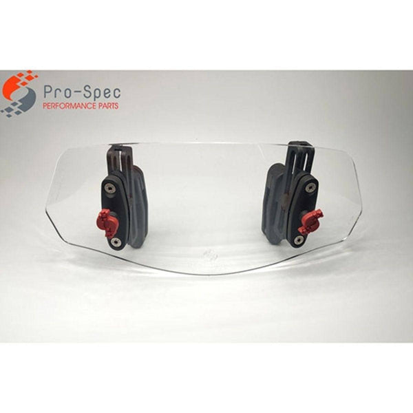 Easy Ride Clip-On Windshield Extender for Bajaj - OutdoorTravelGear.com