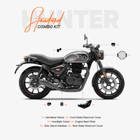 ADV TRIBE The Standard Combo Kit of 6 Accessories for Royal Enfield Hunter 350 - OutdoorTravelGear.com