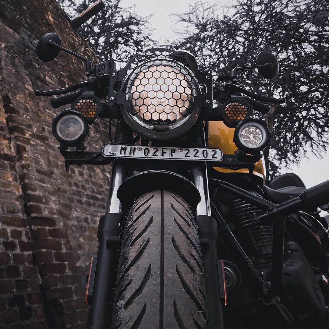 Headlight Grill for Royal Enfield Continental GT 650 - OutdoorTravelGear.com