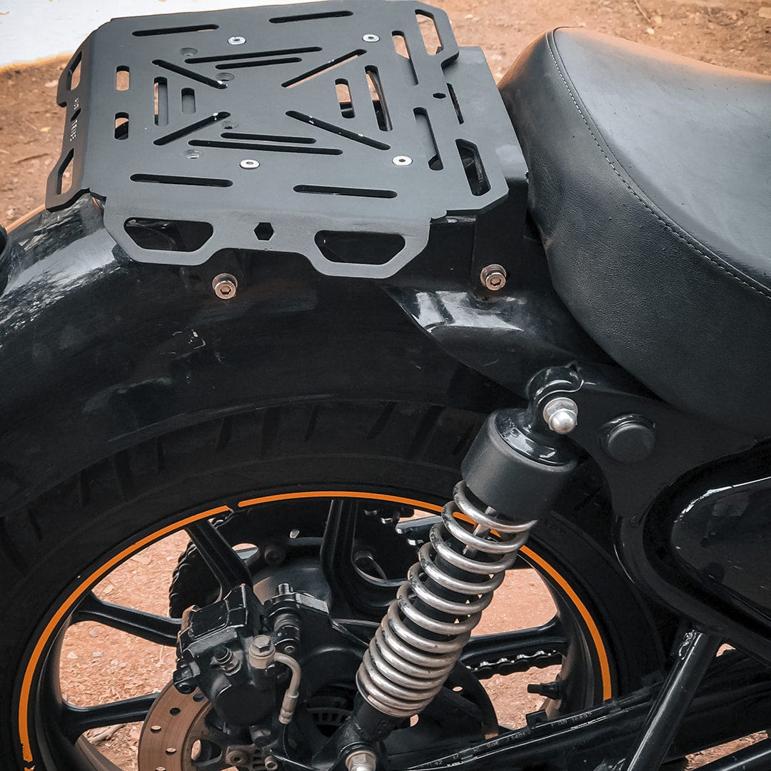 Pillion Luggage Rack for Meteor 350 - OutdoorTravelGear.com