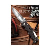 Kilowatt Clip Point Folding Knife - EL01-CP - Black - OutdoorTravelGear.com