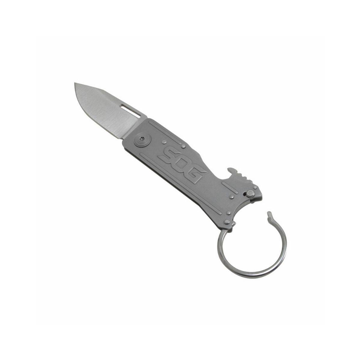 KeyTron Folding Knife - KT1001-CP - Grey - OutdoorTravelGear.com