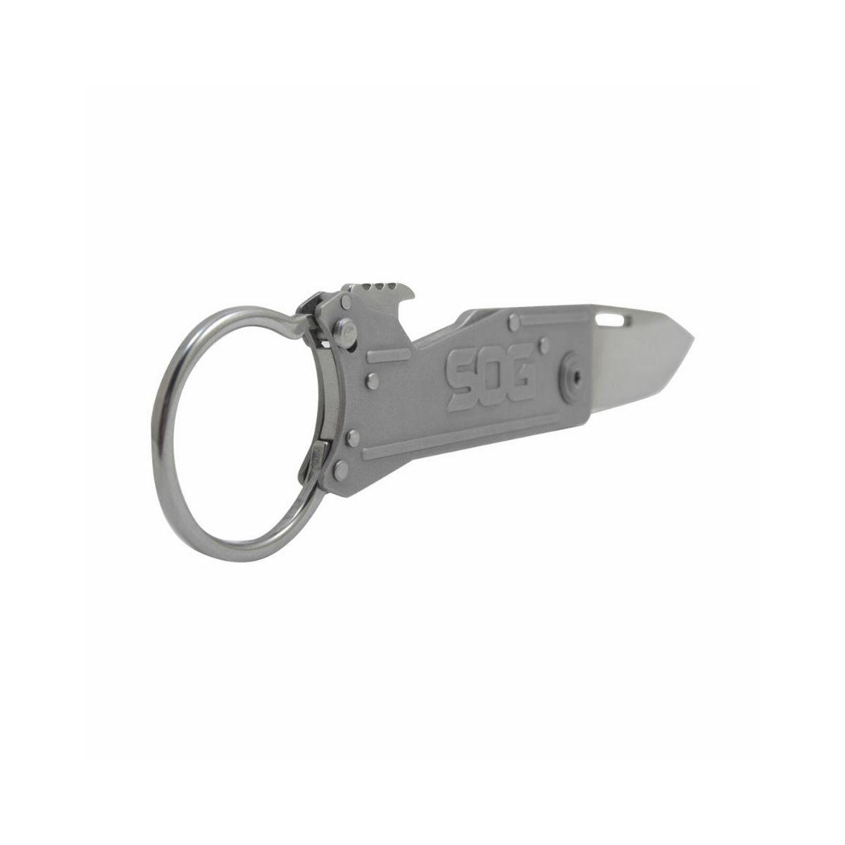 KeyTron Folding Knife - KT1001-CP - Grey - OutdoorTravelGear.com