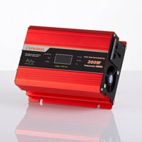 Solar Compact Car Inverter - 12V DC Pure Sine Wave - Output 300W - OutdoorTravelGear.com