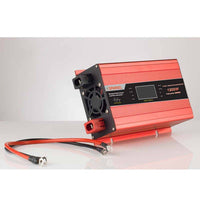 Solar Compact Car Inverter - 12V DC to 230V AC Pure Sine Wave - Output 1200W - OutdoorTravelGear.com