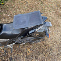 Foldable Solar Panel - 1 Fold with 1 Port USB Charger - 14W - OutdoorTravelGear.com