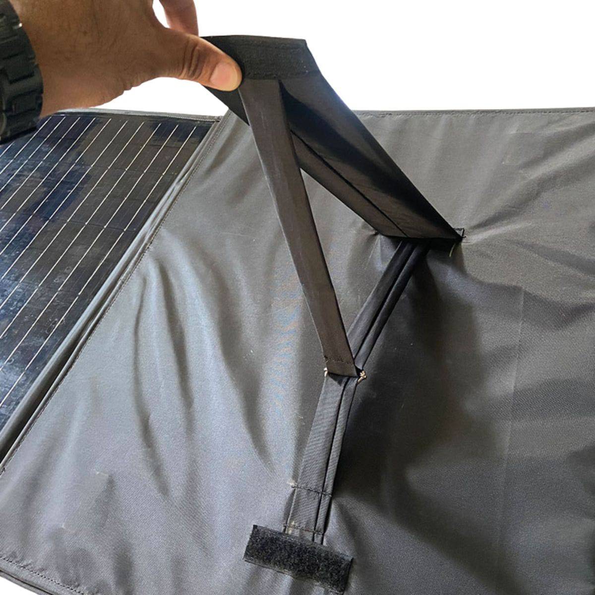 Foldable Solar Panel - 3 Folds with Stand - 12V 170W - OutdoorTravelGear.com