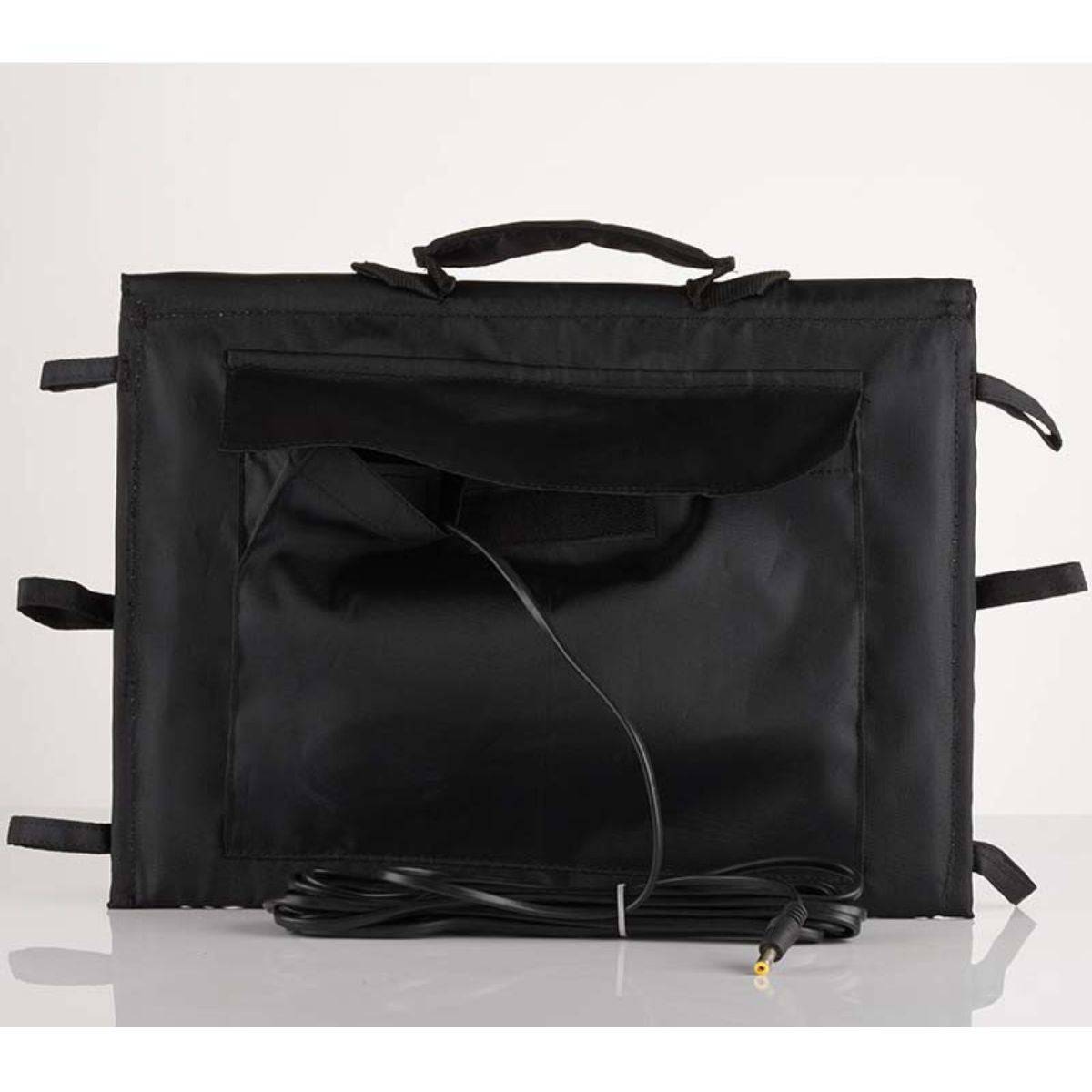 Foldable Solar Panel - 3 Folds with USB Port & DC Output - 40W - OutdoorTravelGear.com