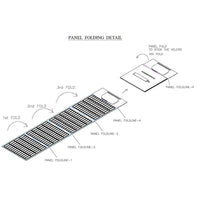 Foldable Solar Panel - 4 Folds with Stand - 12V 340W - OutdoorTravelGear.com