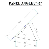 Foldable Solar Panel - 6 Folds with Stand - 12V 510W - OutdoorTravelGear.com