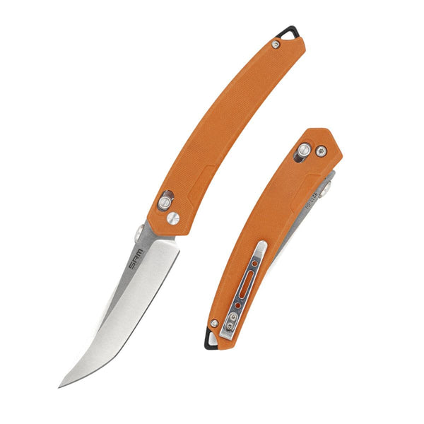 Folding Blade Knife 9211 - Orange - OutdoorTravelGear.com