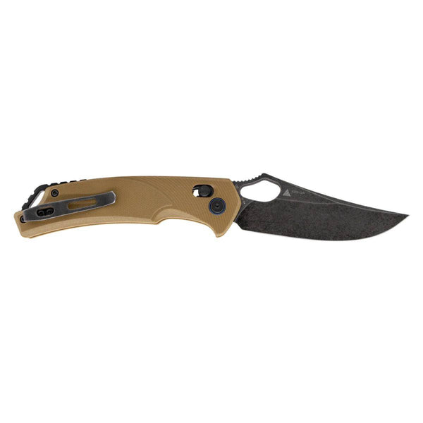 Folding Pocket Knife 9202-GW - Brown - OutdoorTravelGear.com