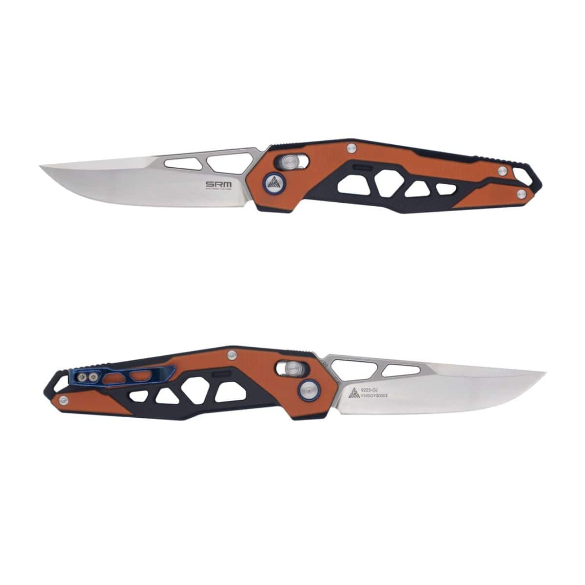 Mecha Pocket Folding Knife 9225-GJ - Orange - OutdoorTravelGear.com