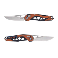 Mecha Pocket Folding Knife 9225-GJ - Orange - OutdoorTravelGear.com
