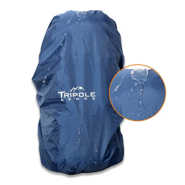 Waterproof Rain Cover for Backpack & Rucksack - Blue - OutdoorTravelGear.com