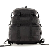 Force Plus Tactical Army Backpack with Laser-cut MOLLE - 50 Litres - Black - OutdoorTravelGear.com