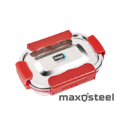 Adventure Ready MaxoSteel Camping Tiffin Box - Small (200ml) - Red - OutdoorTravelGear.com