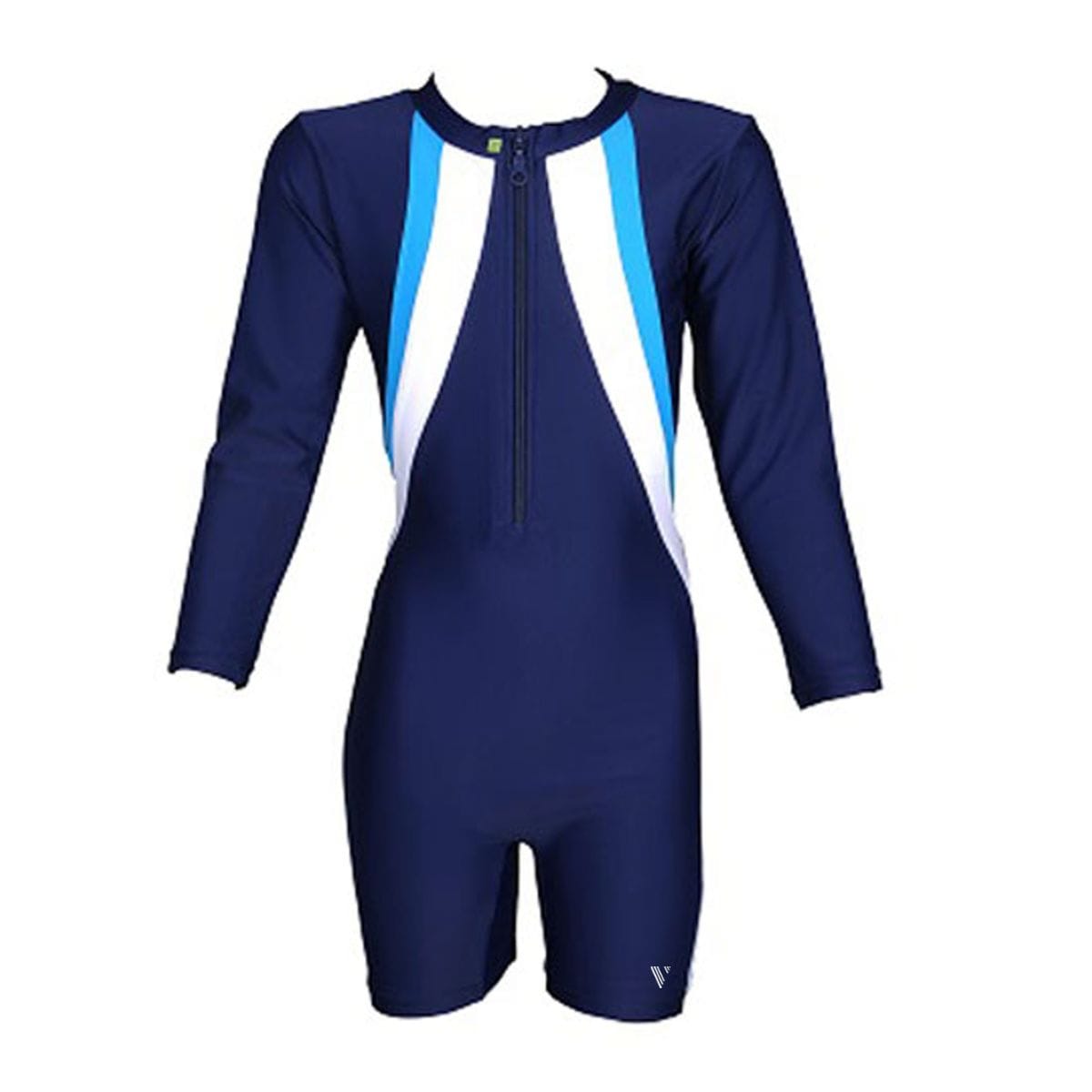 Kids Unisex One Piece Sports Suit / Swim Suit - The Boost - Blue - OutdoorTravelGear.com